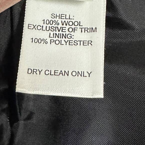 Vintage Talbots Red Tartan Plaid 100% Wool Straight Pencil Midi Skirt 4 S Small - Picture 9 of 10